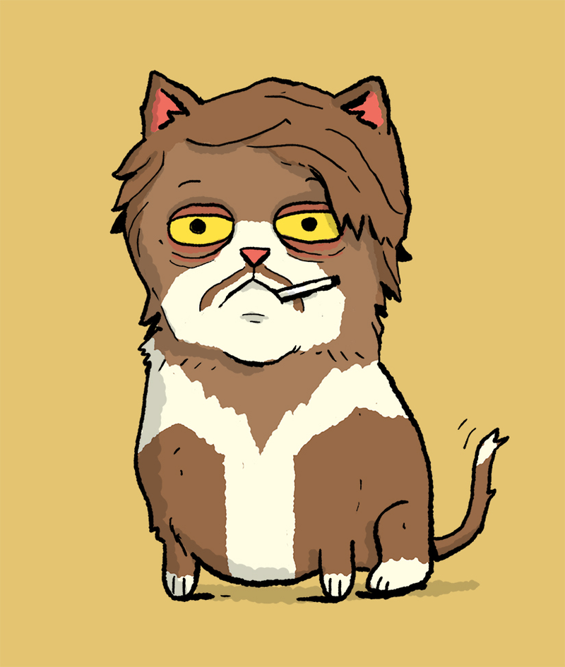 Illustration for article titled Here’s Fargo season two in cartoon-cat form